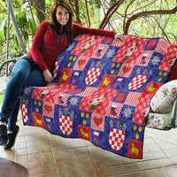 Croatia Christmas Patchwork Quilt - Wonder Print Shop