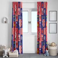 Croatia Christmas Patchwork Window Curtain - Wonder Print Shop