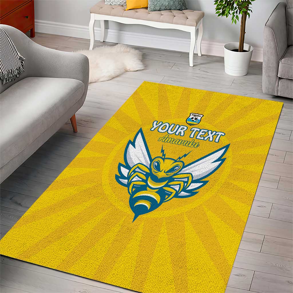 Custom Rwanda Football Area Rug Go Amavubi