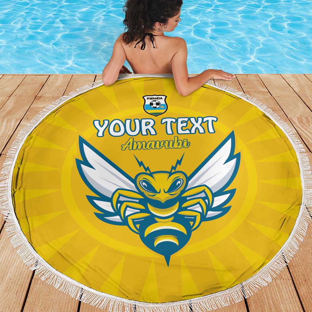 Custom Rwanda Football Beach Blanket Go Amavubi