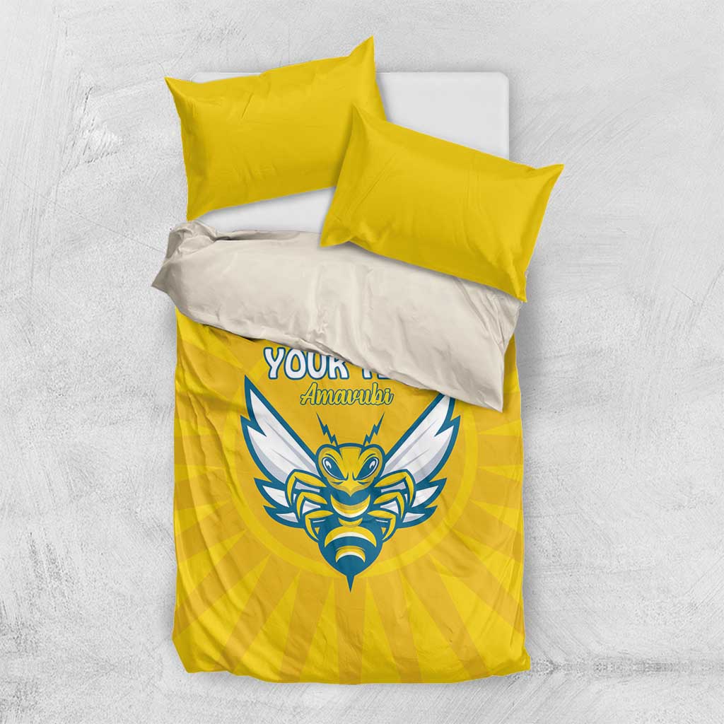 Custom Rwanda Football Bedding Set Go Amavubi
