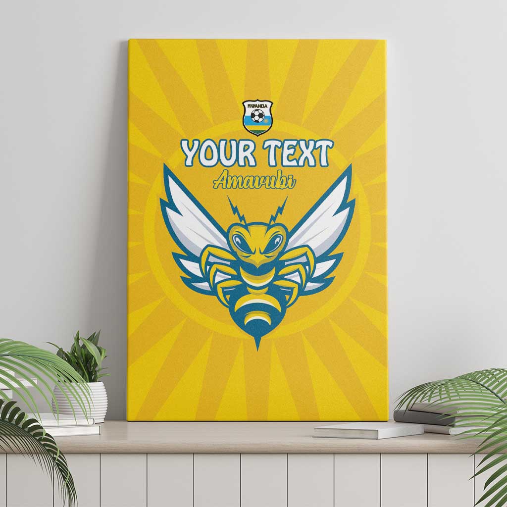 Custom Rwanda Football Canvas Wall Art Go Amavubi