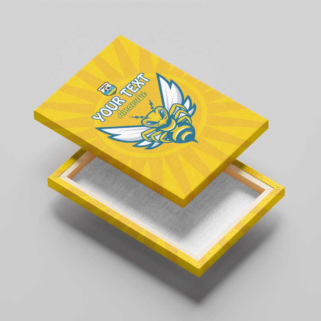 Custom Rwanda Football Canvas Wall Art Go Amavubi