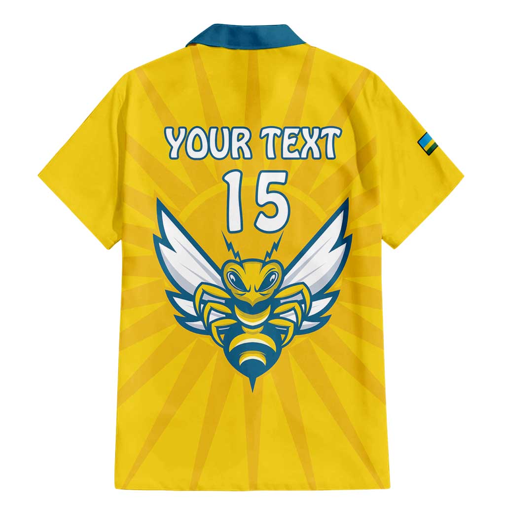 Custom Rwanda Football Family Matching Mermaid Dress and Hawaiian Shirt Go Amavubi - Wonder Print Shop