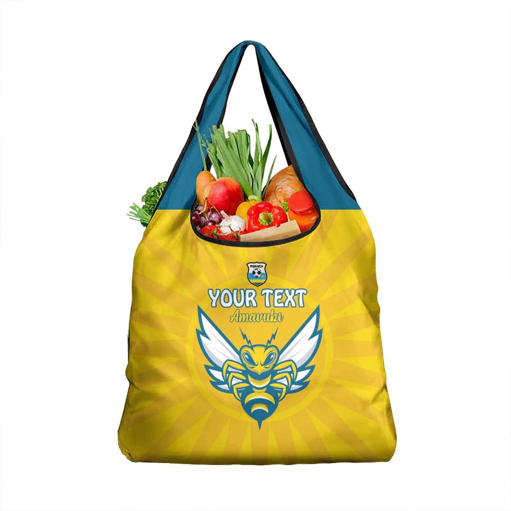 Custom Rwanda Football Grocery Bag Go Amavubi