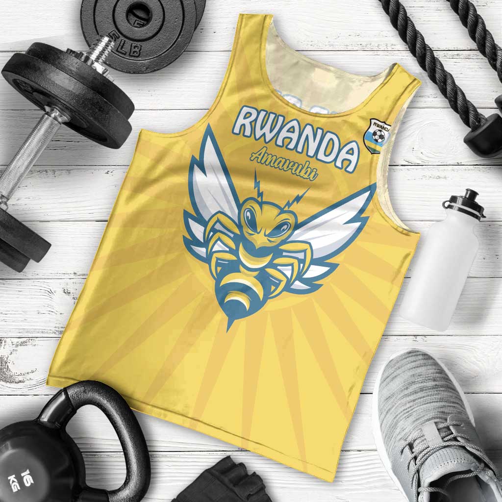 Custom Rwanda Football Men Tank Top Go Amavubi - Wonder Print Shop