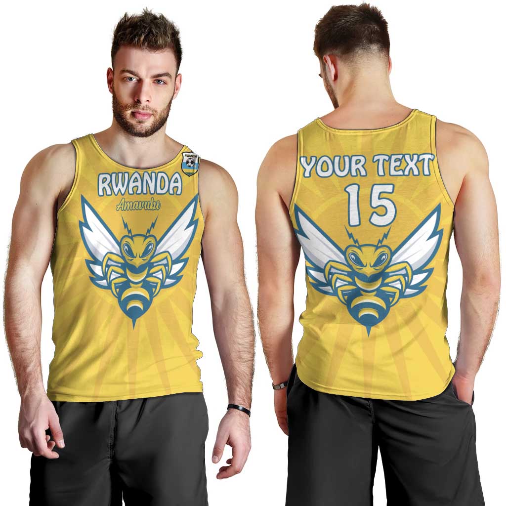 Custom Rwanda Football Men Tank Top Go Amavubi - Wonder Print Shop