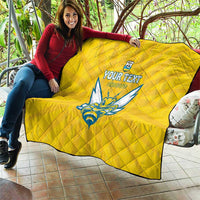 Custom Rwanda Football Quilt Go Amavubi - Wonder Print Shop