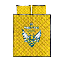 Custom Rwanda Football Quilt Bed Set Go Amavubi - Wonder Print Shop