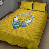 Custom Rwanda Football Quilt Bed Set Go Amavubi - Wonder Print Shop