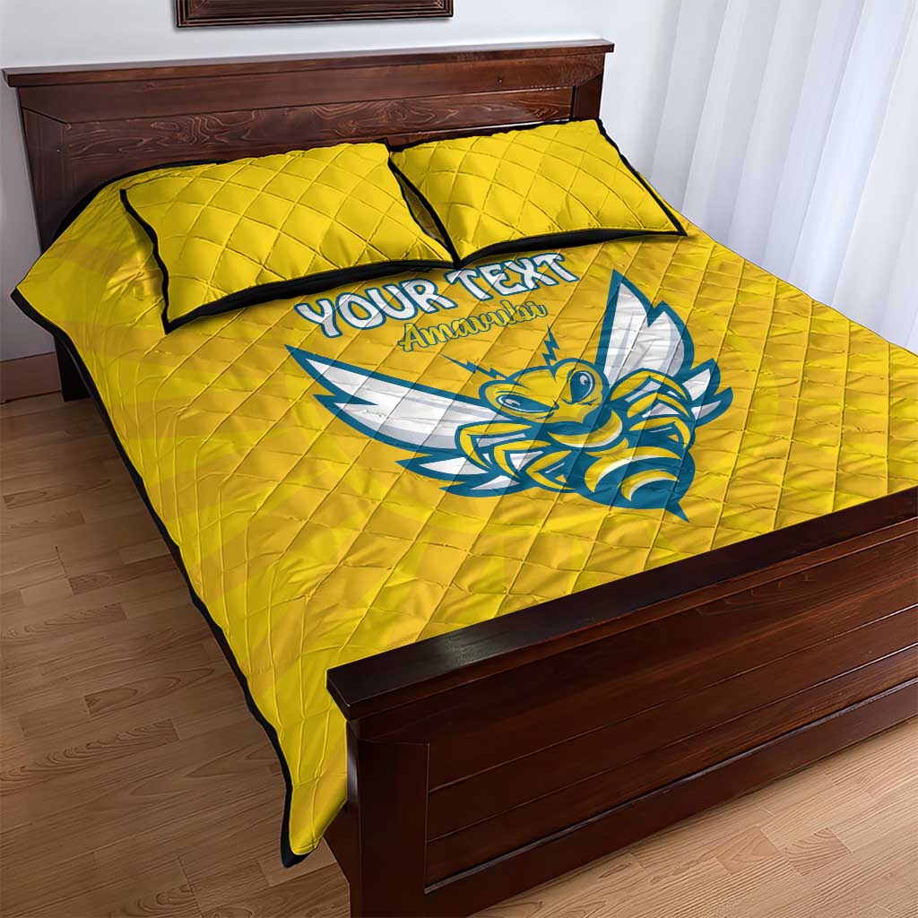 Custom Rwanda Football Quilt Bed Set Go Amavubi - Wonder Print Shop
