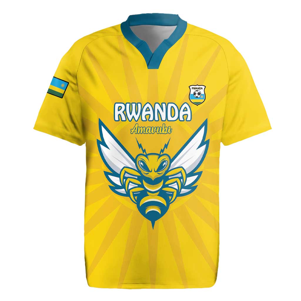 Custom Rwanda Football Rugby Jersey Go Amavubi - Wonder Print Shop