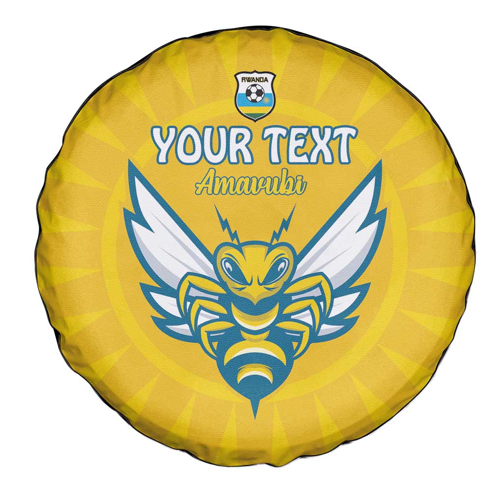 Custom Rwanda Football Spare Tire Cover Go Amavubi - Wonder Print Shop