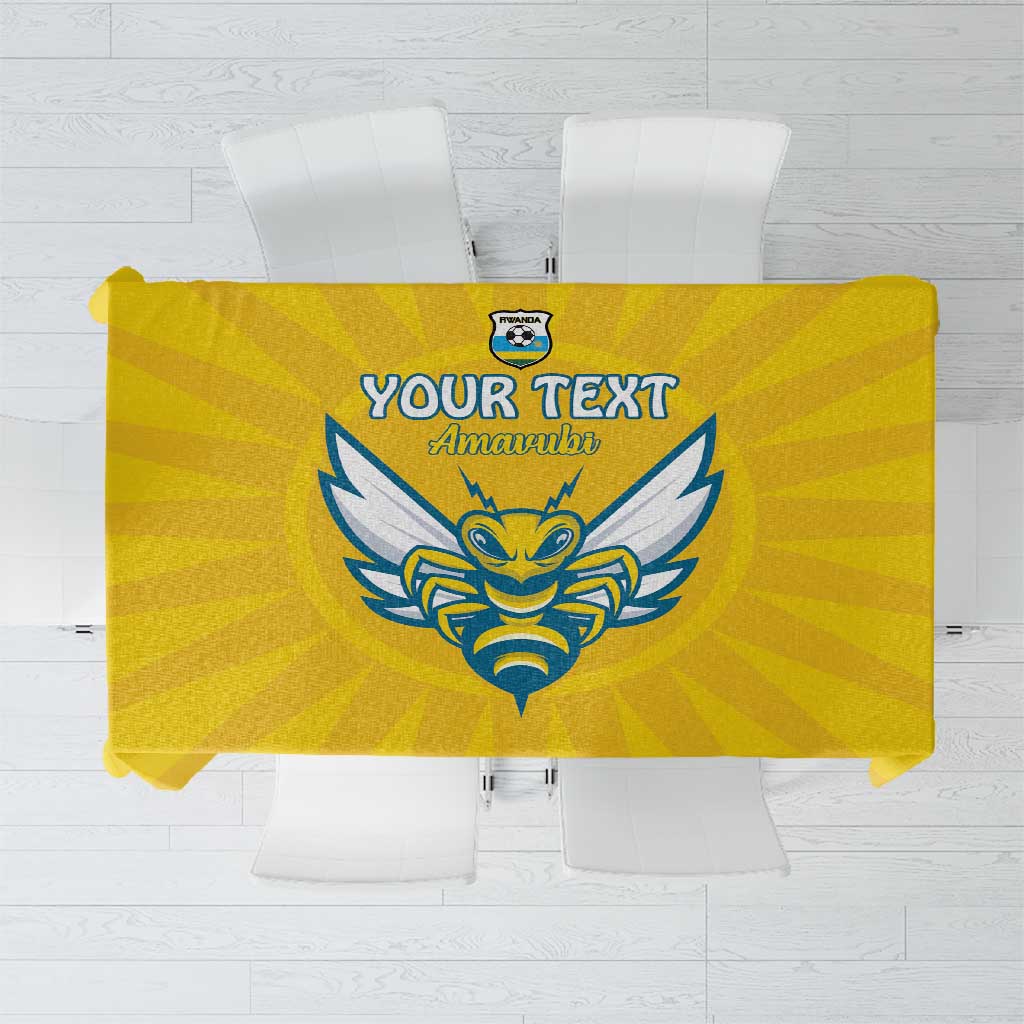 Custom Rwanda Football Tablecloth Go Amavubi - Wonder Print Shop