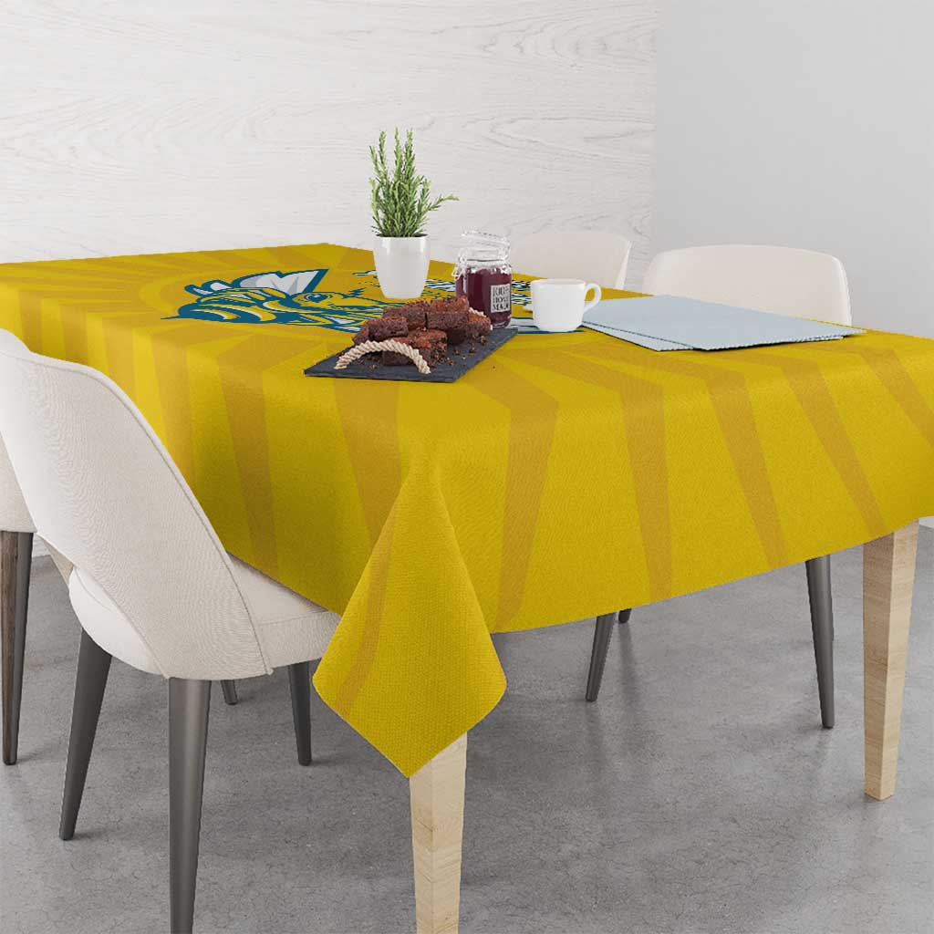 Custom Rwanda Football Tablecloth Go Amavubi - Wonder Print Shop