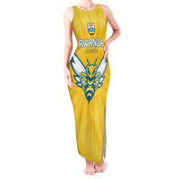 Custom Rwanda Football Tank Maxi Dress Go Amavubi - Wonder Print Shop