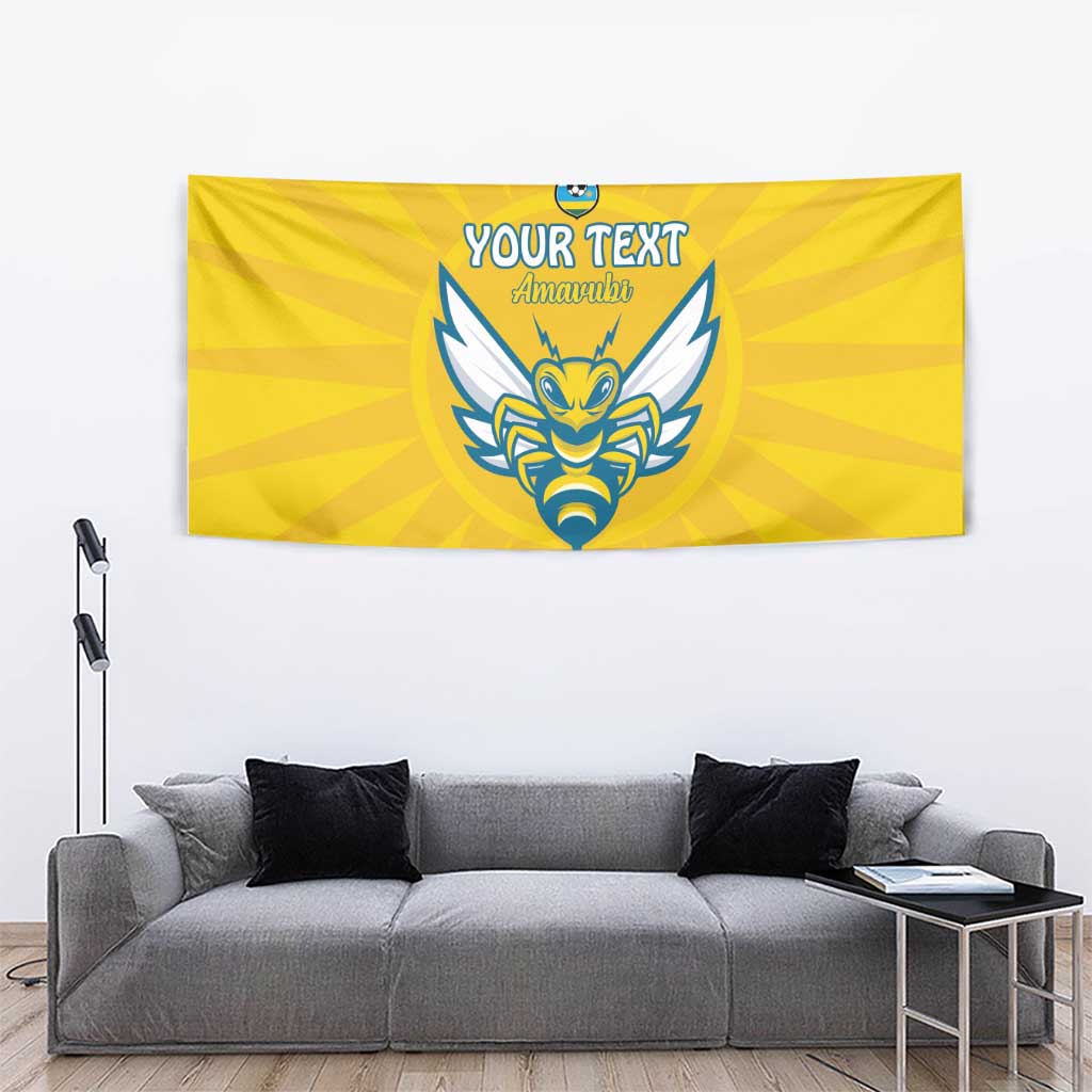 Custom Rwanda Football Tapestry Go Amavubi - Wonder Print Shop