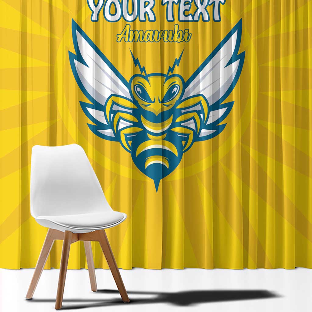 Custom Rwanda Football Window Curtain Go Amavubi - Wonder Print Shop