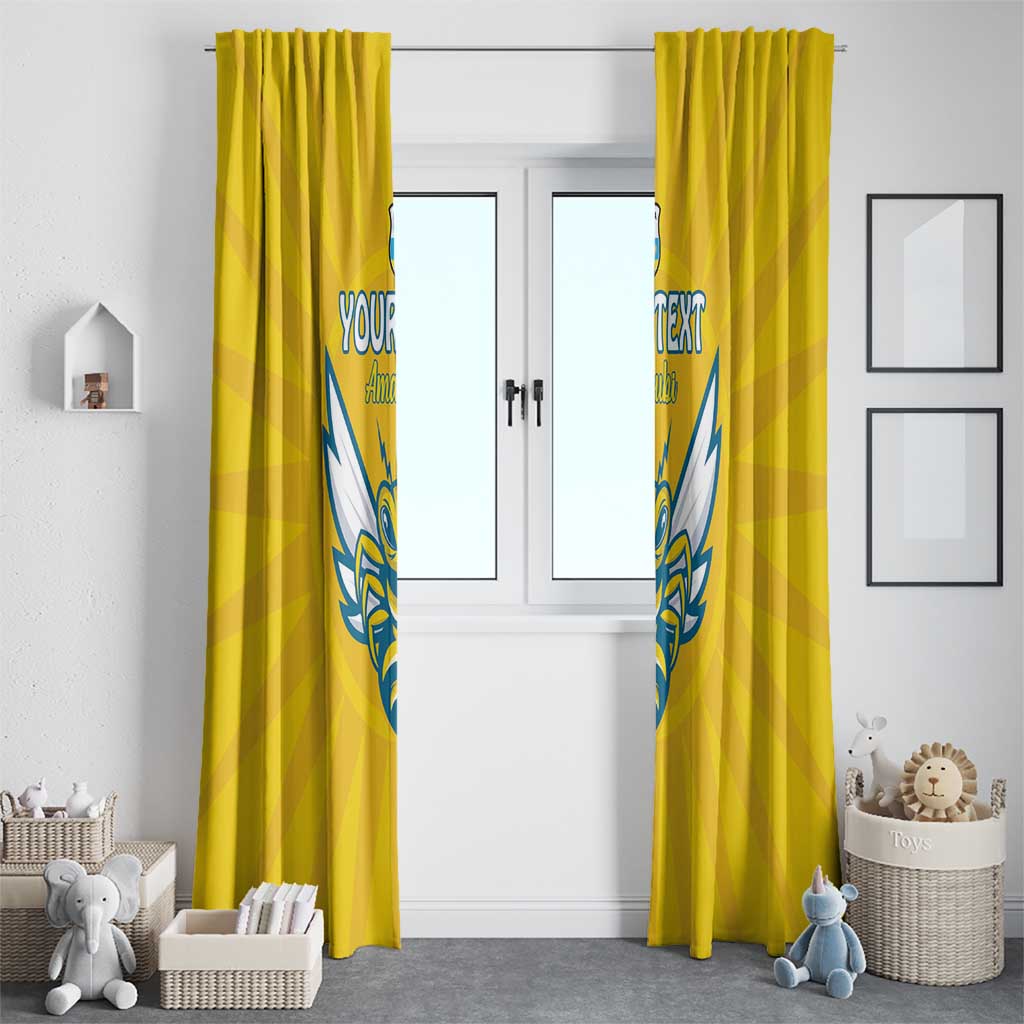 Custom Rwanda Football Window Curtain Go Amavubi - Wonder Print Shop