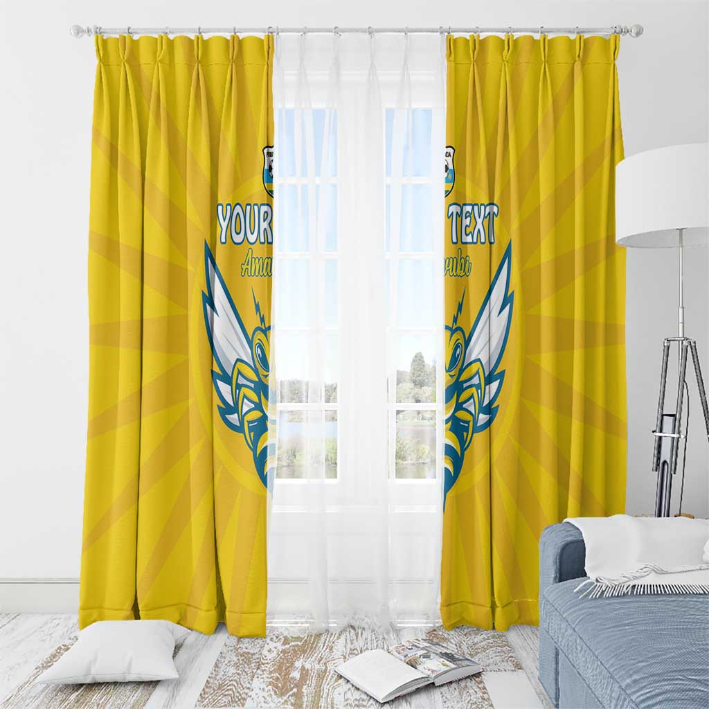 Custom Rwanda Football Window Curtain Go Amavubi - Wonder Print Shop