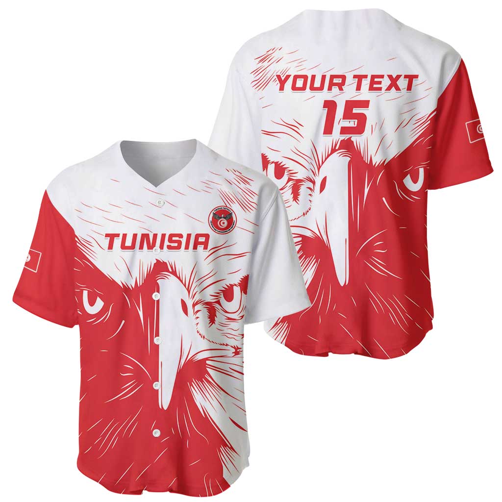 Custom Tunisia Football Baseball Jersey Go Eagles of Carthage