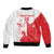 Custom Tunisia Football Bomber Jacket Go Eagles of Carthage