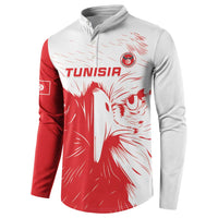 Custom Tunisia Football Button Sweatshirt Go Eagles of Carthage