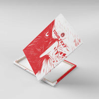 Custom Tunisia Football Canvas Wall Art Go Eagles of Carthage