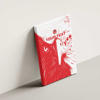 Custom Tunisia Football Canvas Wall Art Go Eagles of Carthage