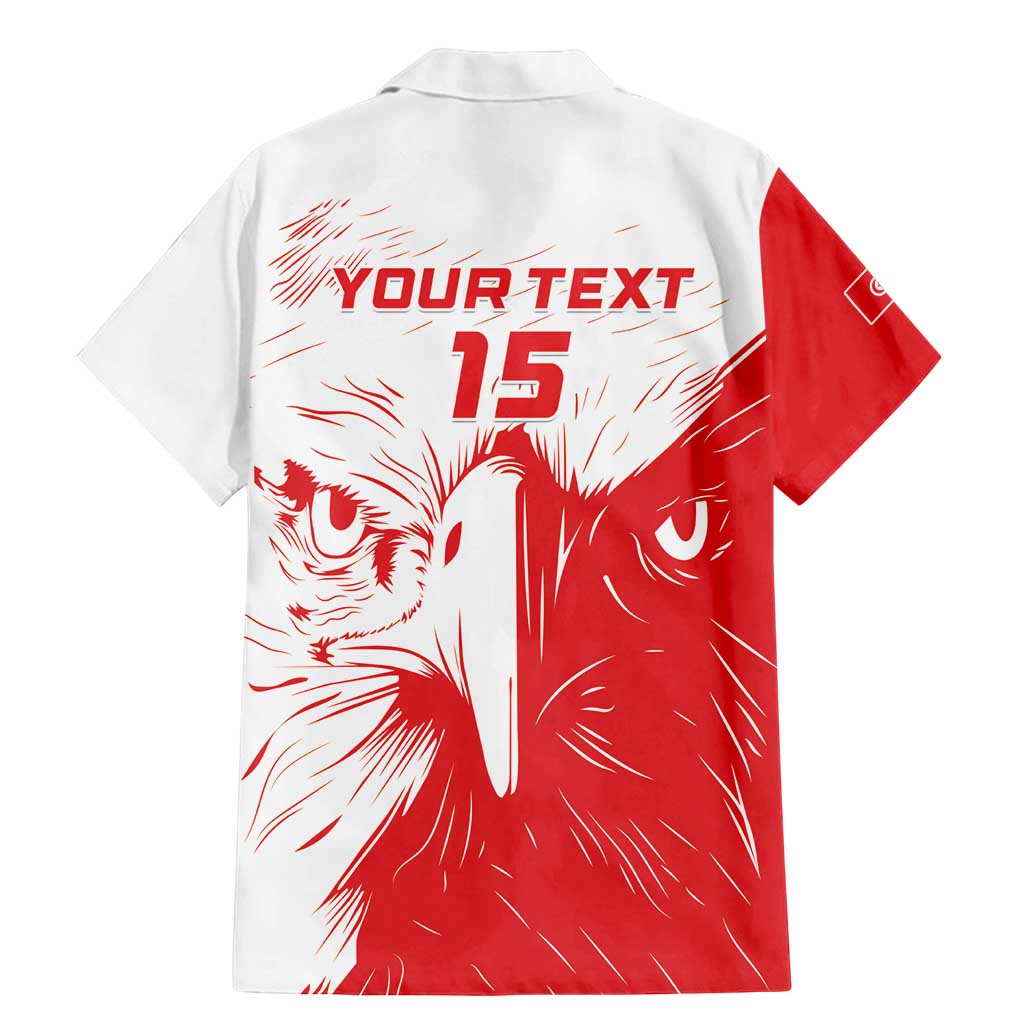 Custom Tunisia Football Family Matching Mermaid Dress and Hawaiian Shirt Go Eagles of Carthage - Wonder Print Shop