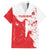 Custom Tunisia Football Family Matching Off The Shoulder Long Sleeve Dress and Hawaiian Shirt Go Eagles of Carthage