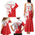 Custom Tunisia Football Family Matching Tank Maxi Dress and Hawaiian Shirt Go Eagles of Carthage - Wonder Print Shop