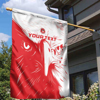 Custom Tunisia Football Garden Flag Go Eagles of Carthage - Wonder Print Shop