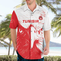 Custom Tunisia Football Hawaiian Shirt Go Eagles of Carthage - Wonder Print Shop