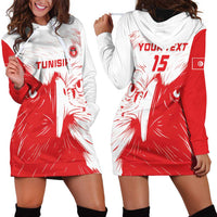 Custom Tunisia Football Hoodie Dress Go Eagles of Carthage - Wonder Print Shop