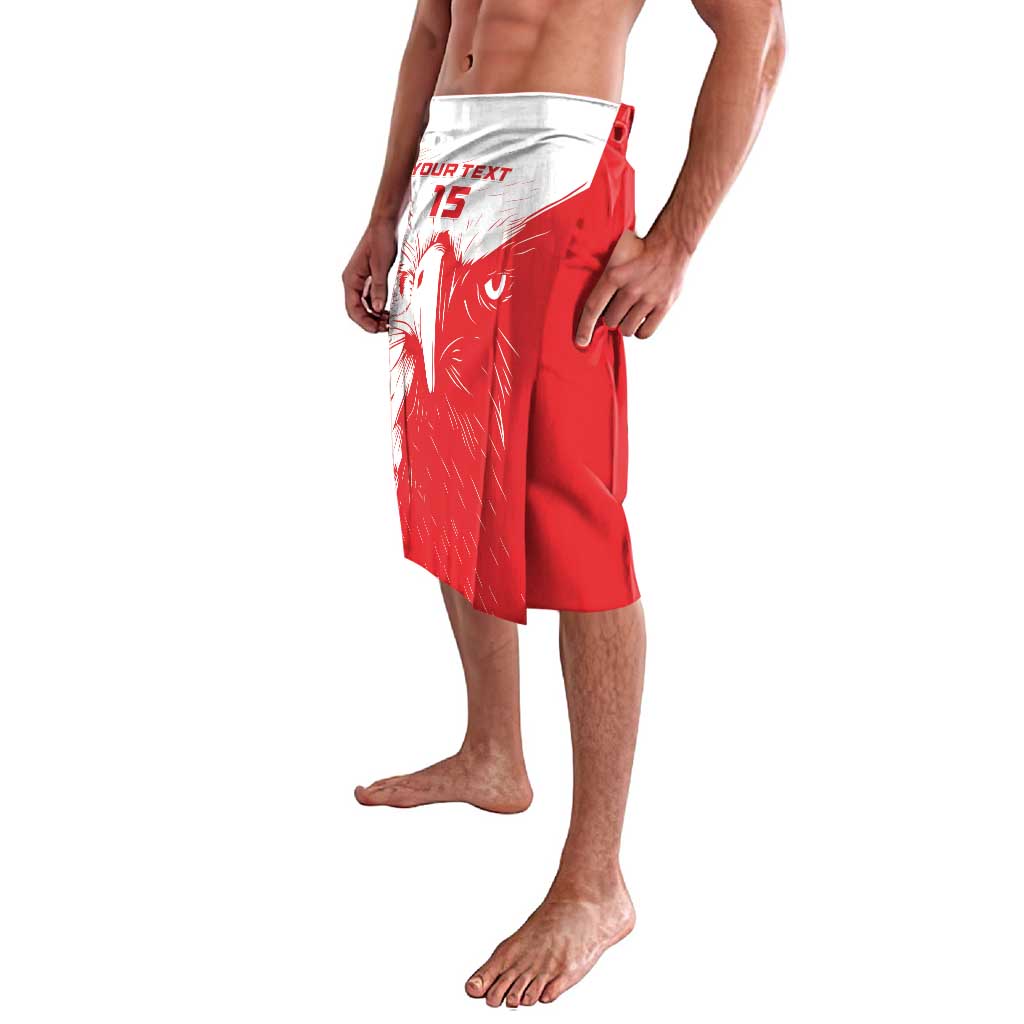 Custom Tunisia Football Lavalava Go Eagles of Carthage - Wonder Print Shop