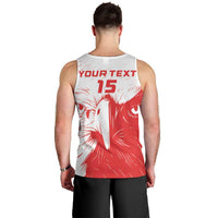 Custom Tunisia Football Men Tank Top Go Eagles of Carthage - Wonder Print Shop