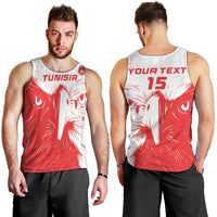 Custom Tunisia Football Men Tank Top Go Eagles of Carthage - Wonder Print Shop