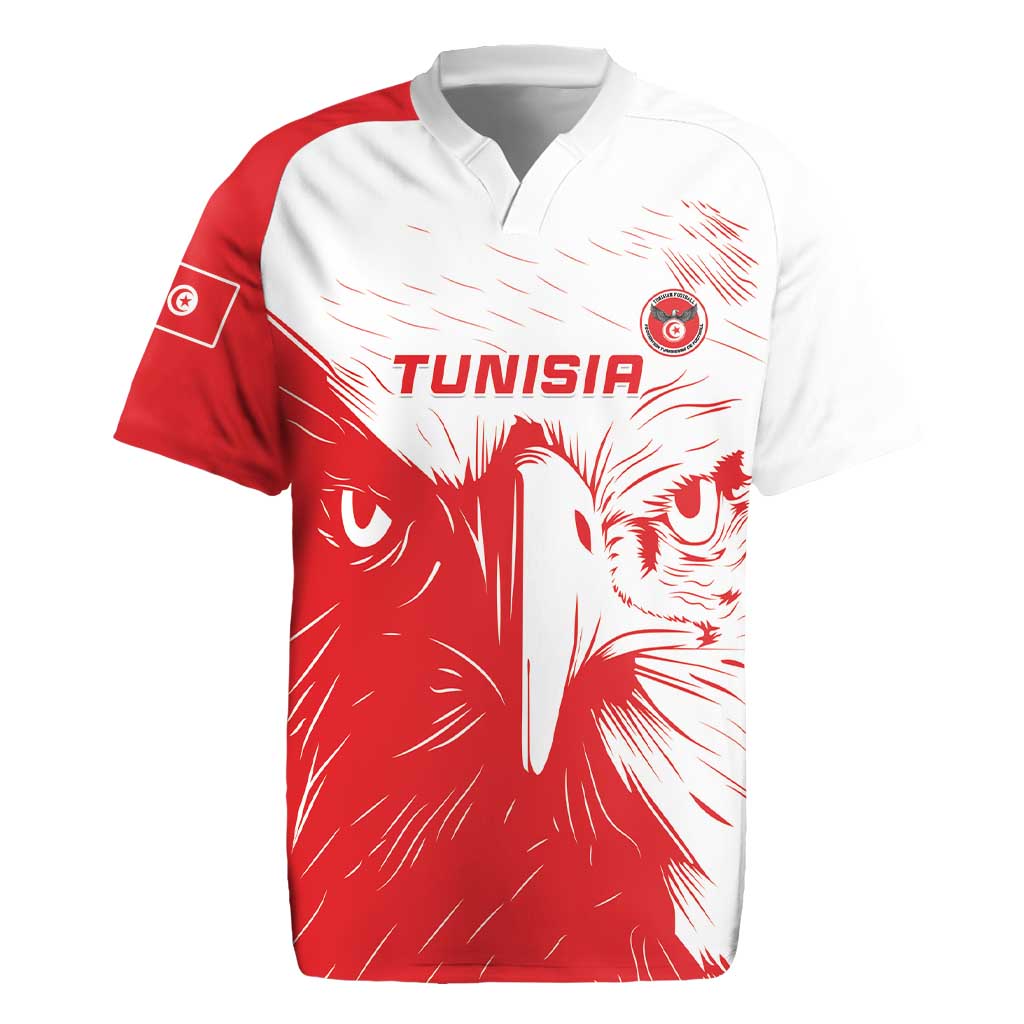 Custom Tunisia Football Rugby Jersey Go Eagles of Carthage - Wonder Print Shop
