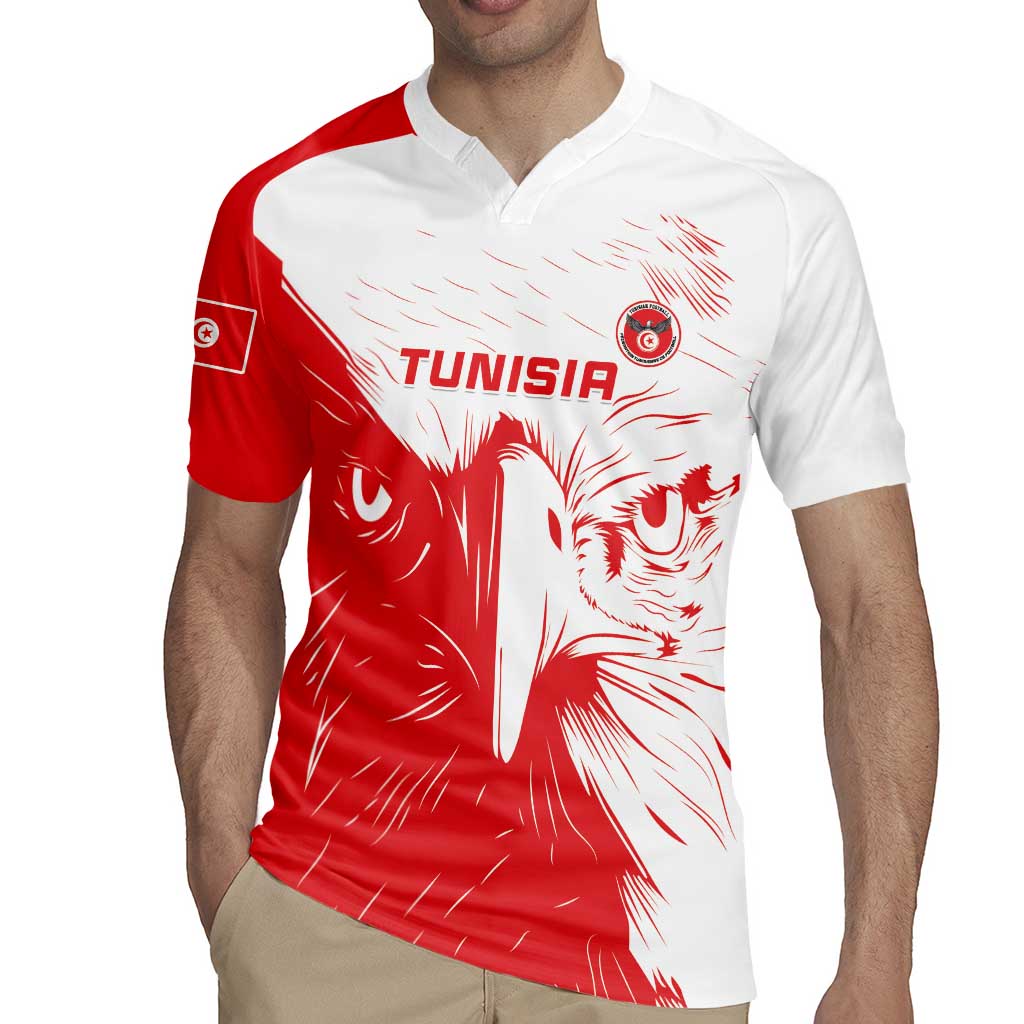 Custom Tunisia Football Rugby Jersey Go Eagles of Carthage - Wonder Print Shop