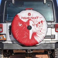 Custom Tunisia Football Spare Tire Cover Go Eagles of Carthage - Wonder Print Shop