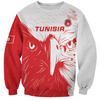 Custom Tunisia Football Sweatshirt Go Eagles of Carthage - Wonder Print Shop