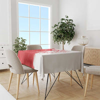 Custom Tunisia Football Tablecloth Go Eagles of Carthage - Wonder Print Shop