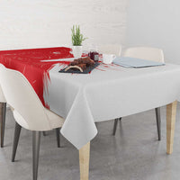 Custom Tunisia Football Tablecloth Go Eagles of Carthage - Wonder Print Shop