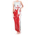 Custom Tunisia Football Tank Maxi Dress Go Eagles of Carthage - Wonder Print Shop