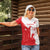 Custom Tunisia Football Women Polo Shirt Go Eagles of Carthage - Wonder Print Shop