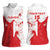 Custom Tunisia Football Women Sleeveless Polo Shirt Go Eagles of Carthage - Wonder Print Shop
