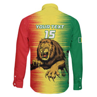 Custom Senegal Football Family Matching Off Shoulder Maxi Dress and Hawaiian Shirt Go Lions of Teranga - Wonder Print Shop