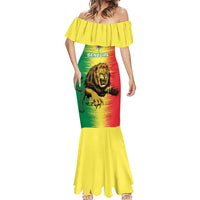 Custom Senegal Football Mermaid Dress Go Lions of Teranga - Wonder Print Shop