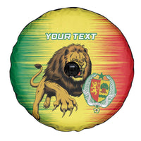 Custom Senegal Football Spare Tire Cover Go Lions of Teranga - Wonder Print Shop